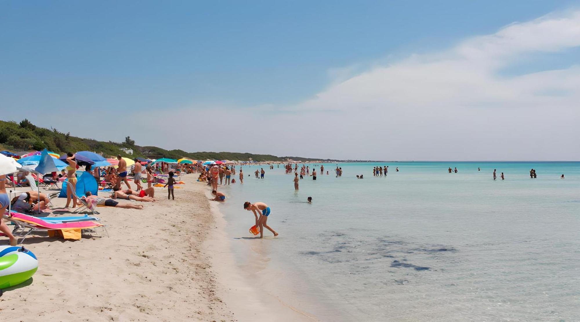 Villa The Sea View Panoramic Porto Cesareo Esterno foto