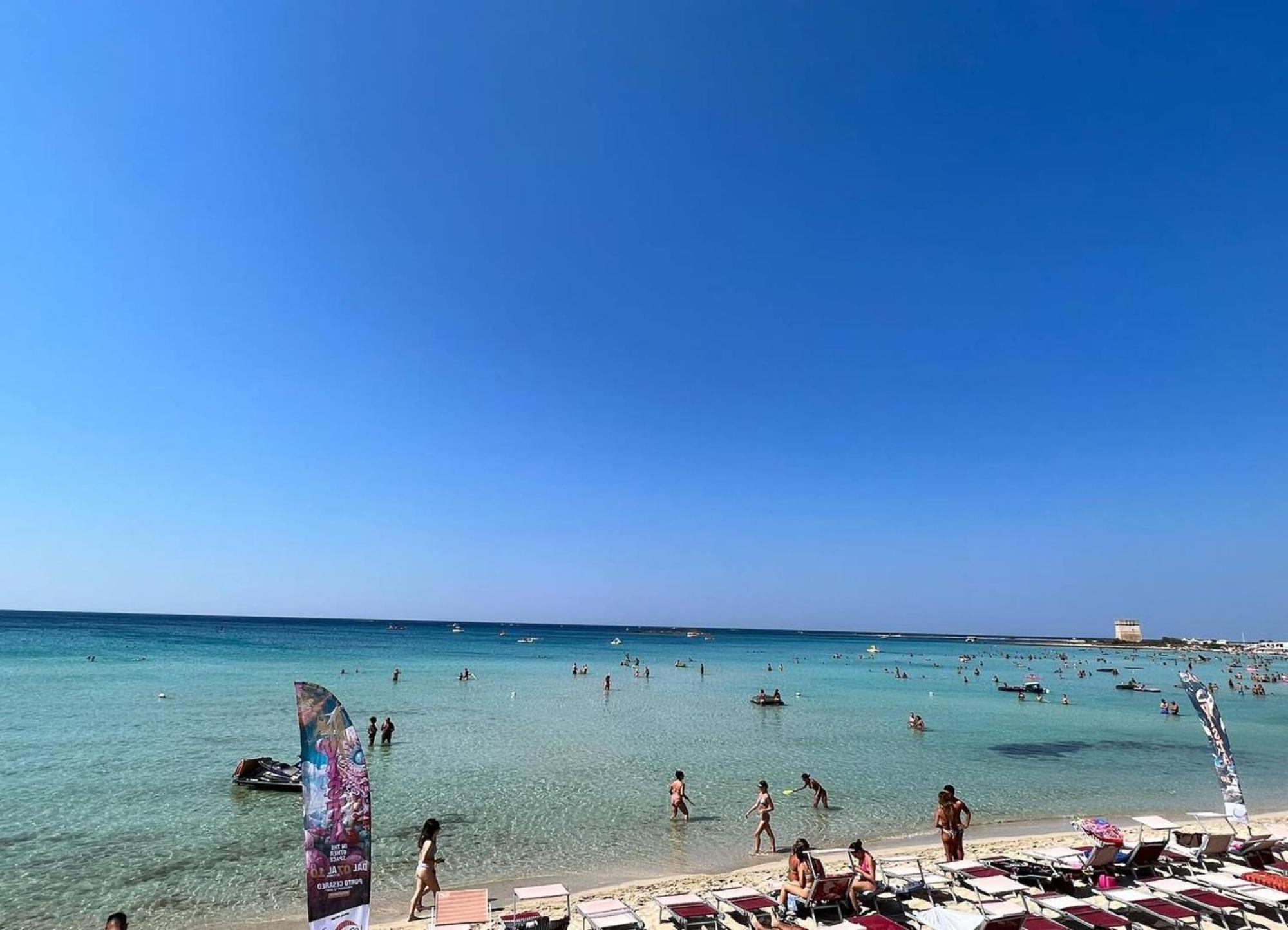 Villa The Sea View Panoramic Porto Cesareo Esterno foto