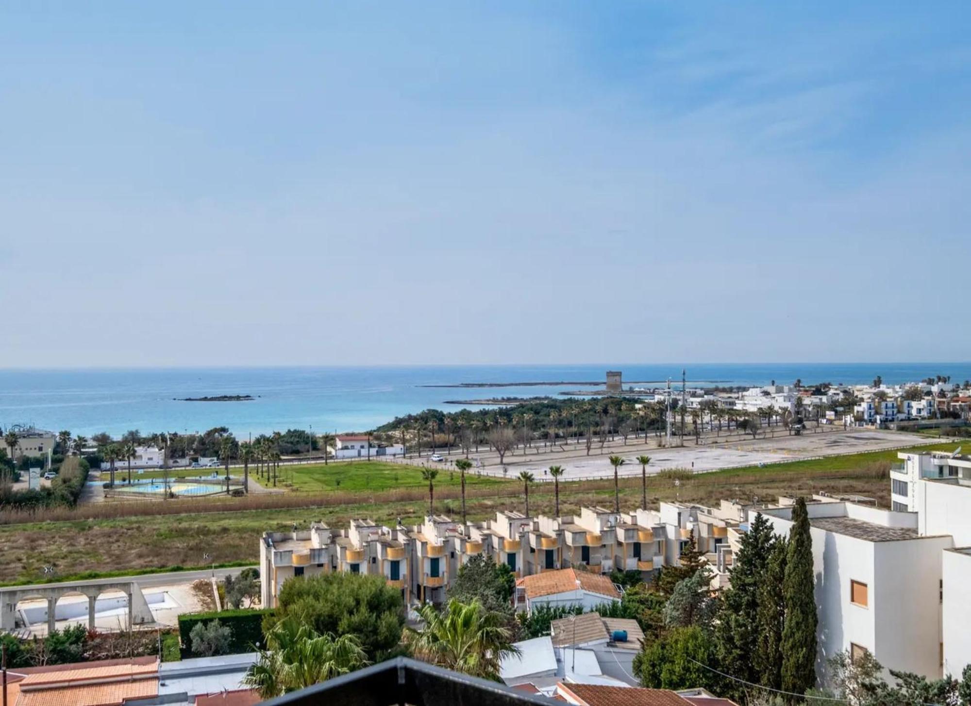 Villa The Sea View Panoramic Porto Cesareo Esterno foto