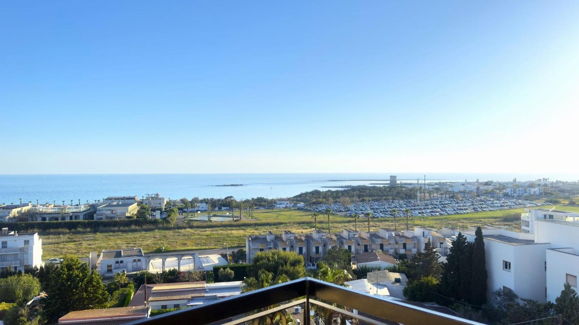 Villa The Sea View Panoramic Porto Cesareo Esterno foto