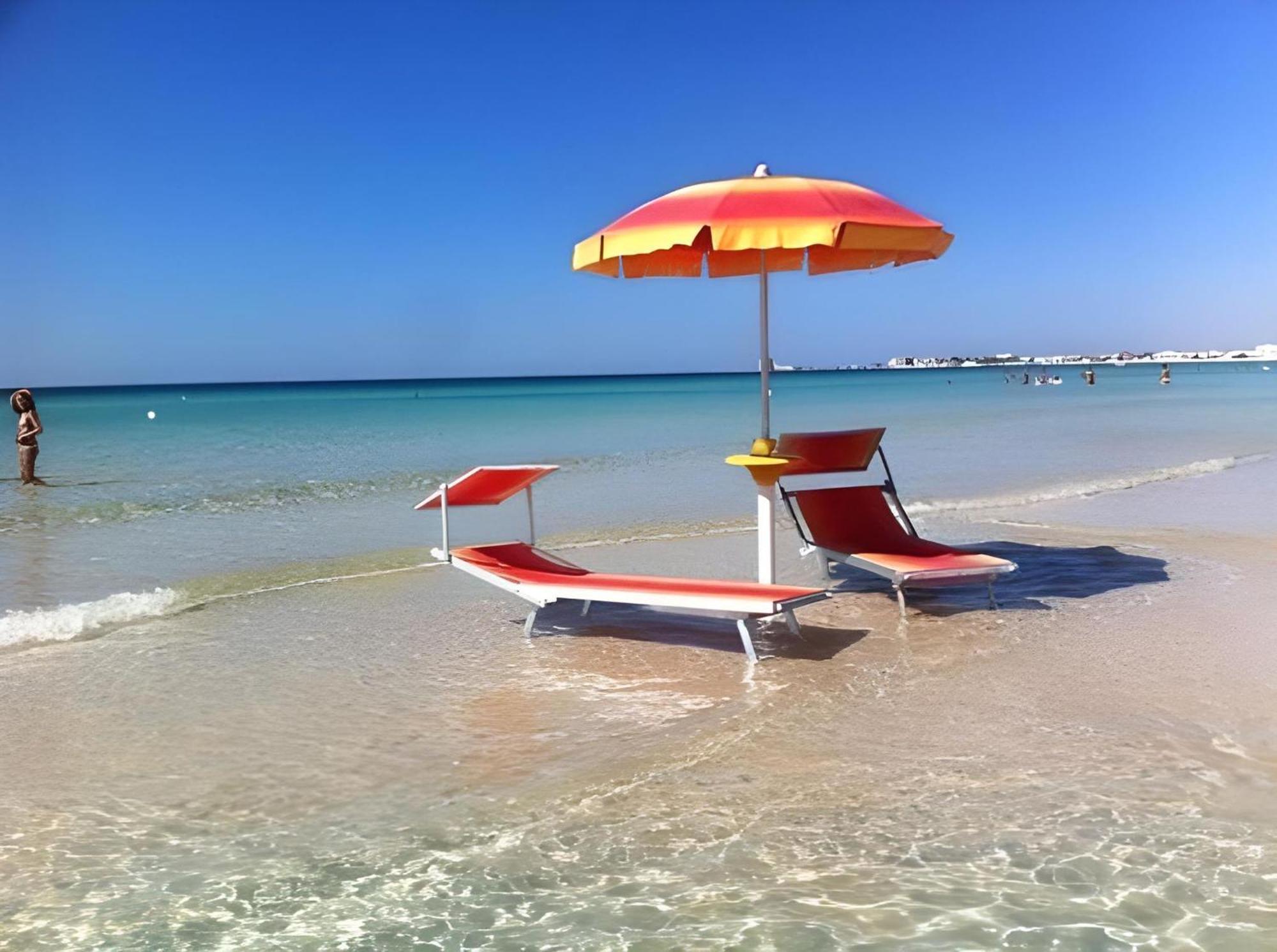 Villa The Sea View Panoramic Porto Cesareo Esterno foto