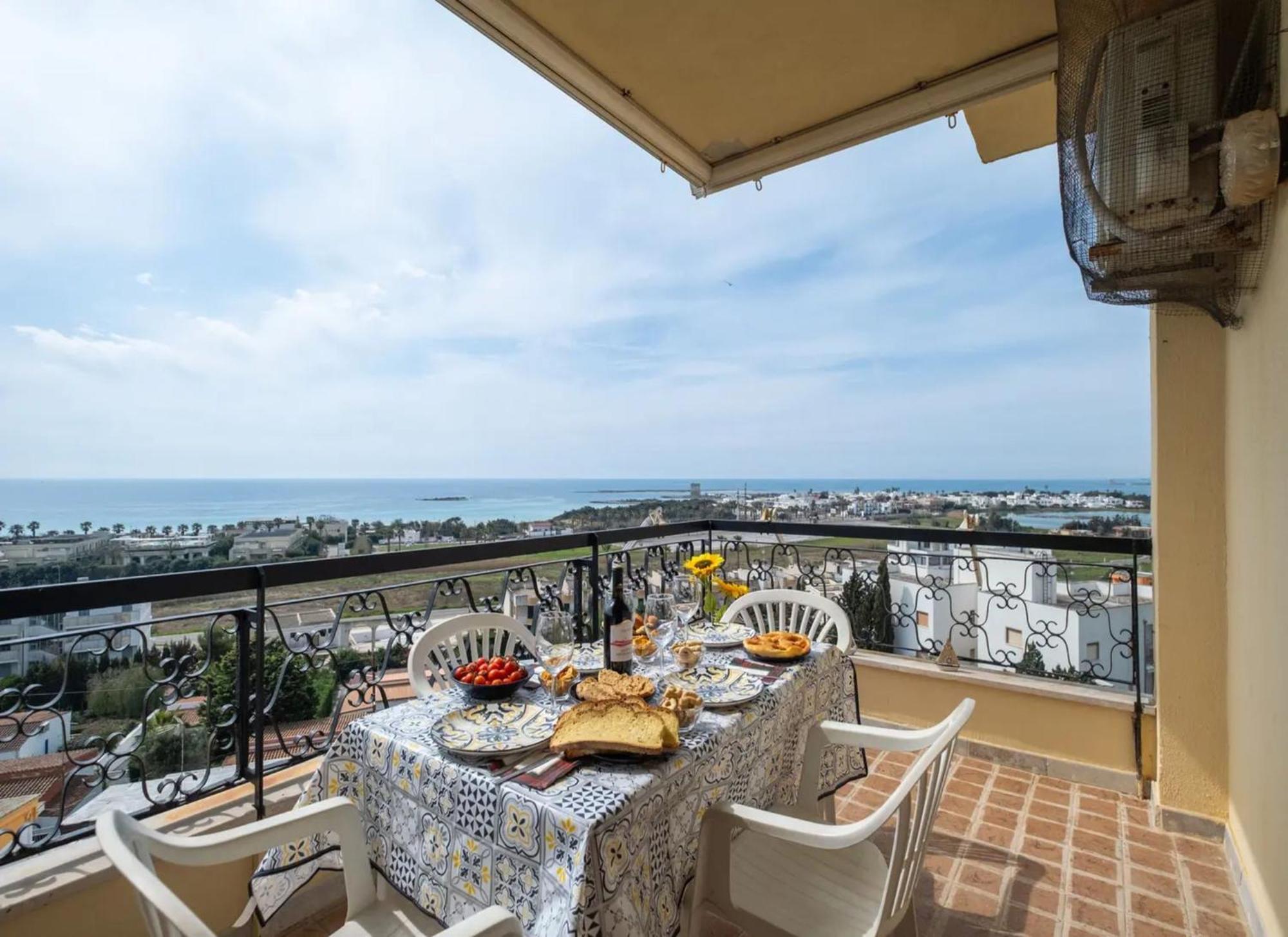 Villa The Sea View Panoramic Porto Cesareo Esterno foto